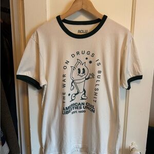 ACLU Graphic Ringer Tee